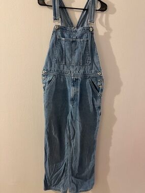 GAP Light Blue Denim Jacket with Leather Patch